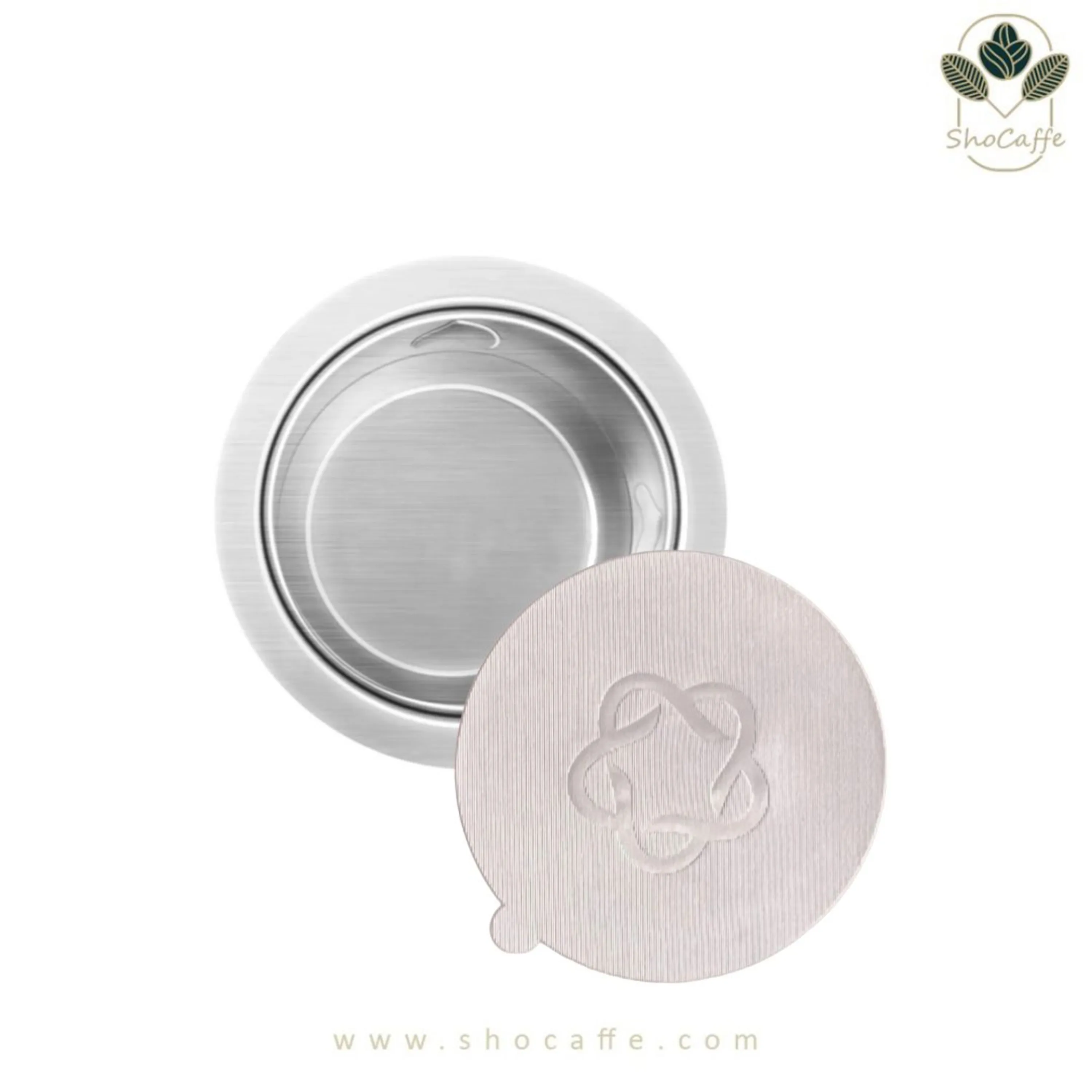 کپسول قابل شارژ ورتولاین همراه درب فویلی Reusable Coffee Capsule G4